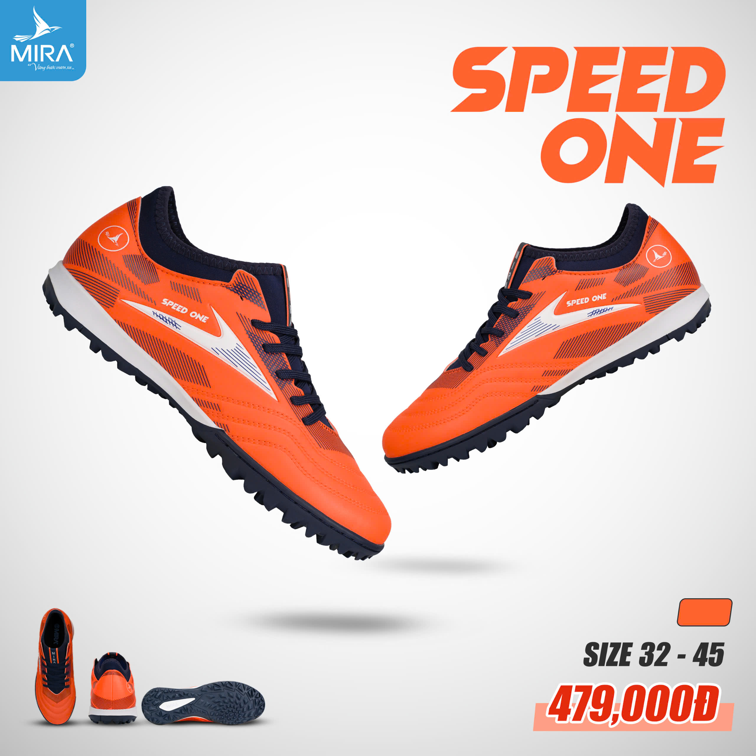 GIÀY ĐÁ BÓNG MIRA SPEED ONE