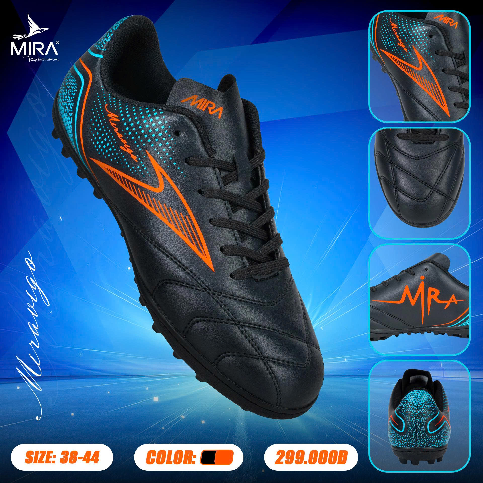 GIÀY ĐÁ BANH MIRA VIGO