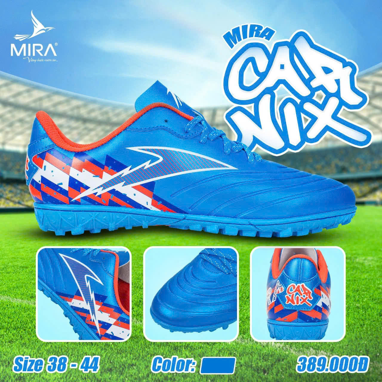 GIÀY ĐÁ BÓNG MIRA CARNIX